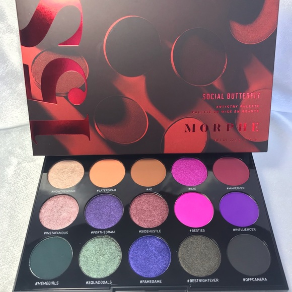 🎉HP🎉🆕Morphe 15S Social🦋Butterfly Palette🆕 - Picture 2 of 8